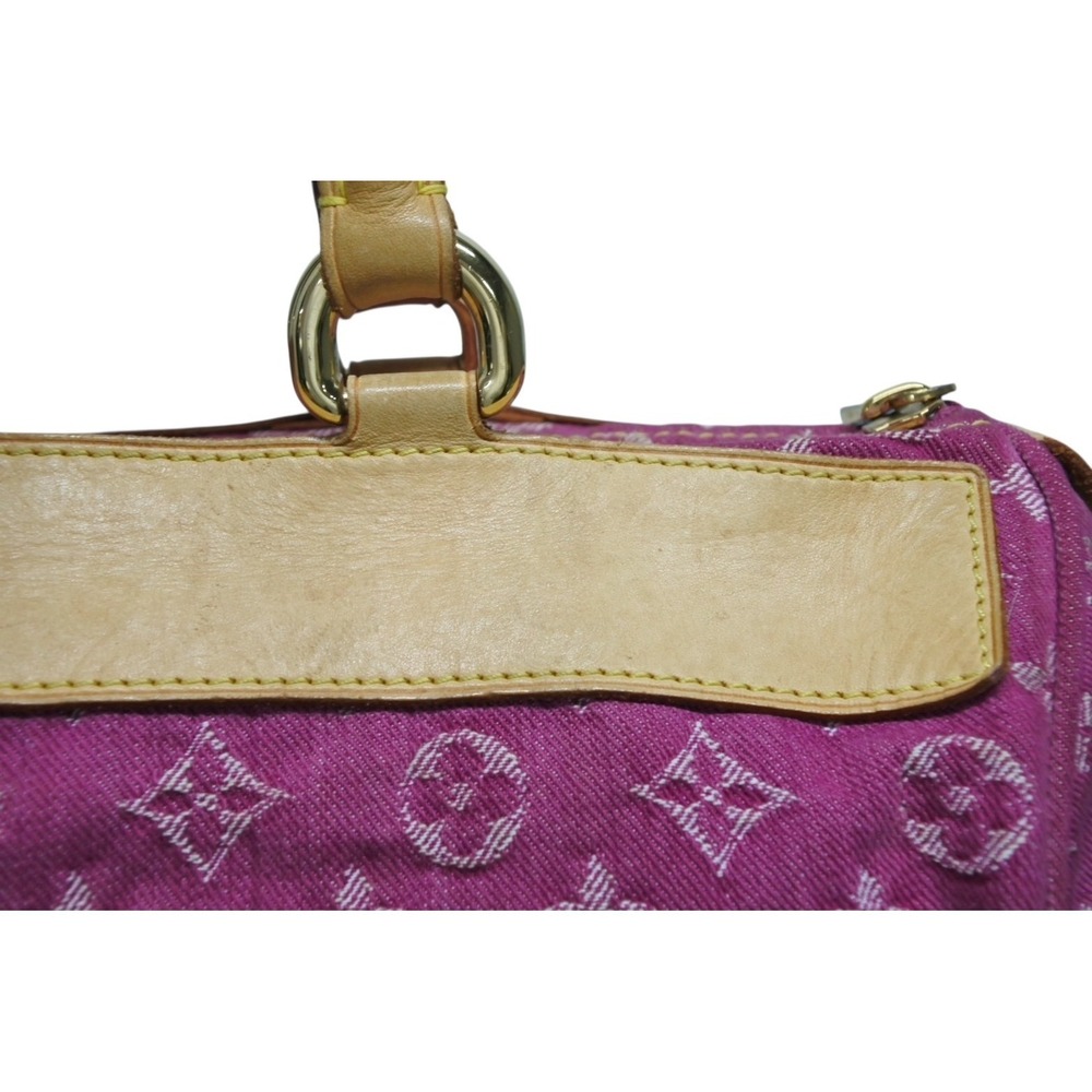 Louis Vuitton Neo Denim Handbag Speedy Pink Monogram - Picture 8 of 9